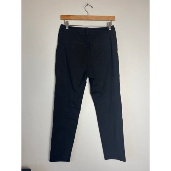 NEW Frank & Eileen Cropped Raw Hem Murphy Billion Dollar Pant Black Size: Medium - Picture 4 of 7